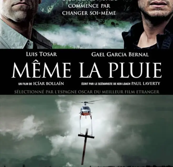 affiche film même la pluie